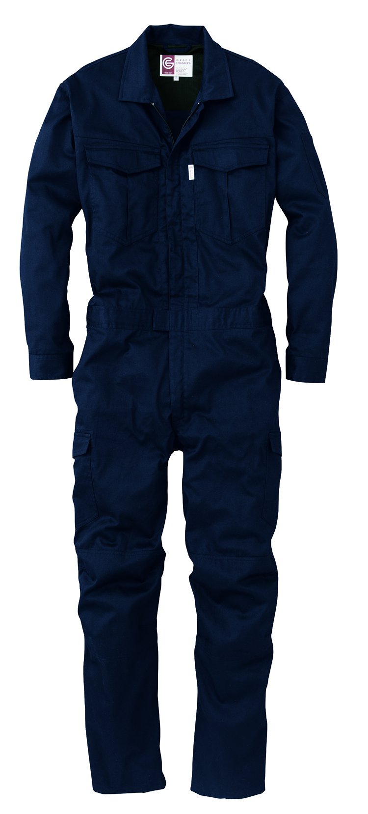 grace engineersコットンツイル防寒ツナギ　ネイビー　　　　　　2枚 grace engineersコットンツイル防寒ツナギ ネイビー 2枚 grace